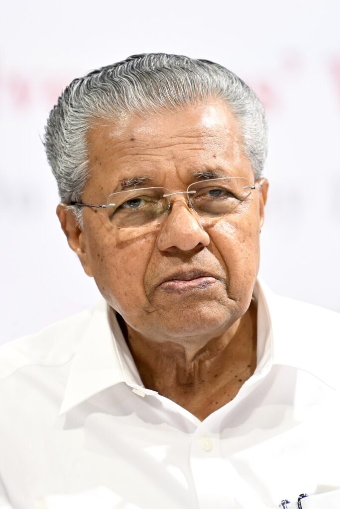 Bharat Mata row: Kerala CM notifies Raj Bhavan that it can only display national symbols at Governor’s functions