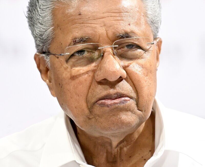 Bharat Mata row: Kerala CM notifies Raj Bhavan that it can only display national symbols at Governor’s functions